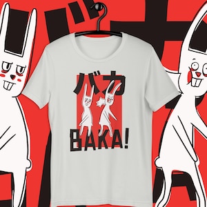 Anime Streetwear, Japanese Streetwear, Kawaii Shirt, Funny Japanese Shirt, Couple Shirt, Waifu, Harajuku Shirt, Kawaii Clothes | UNISEX Tee