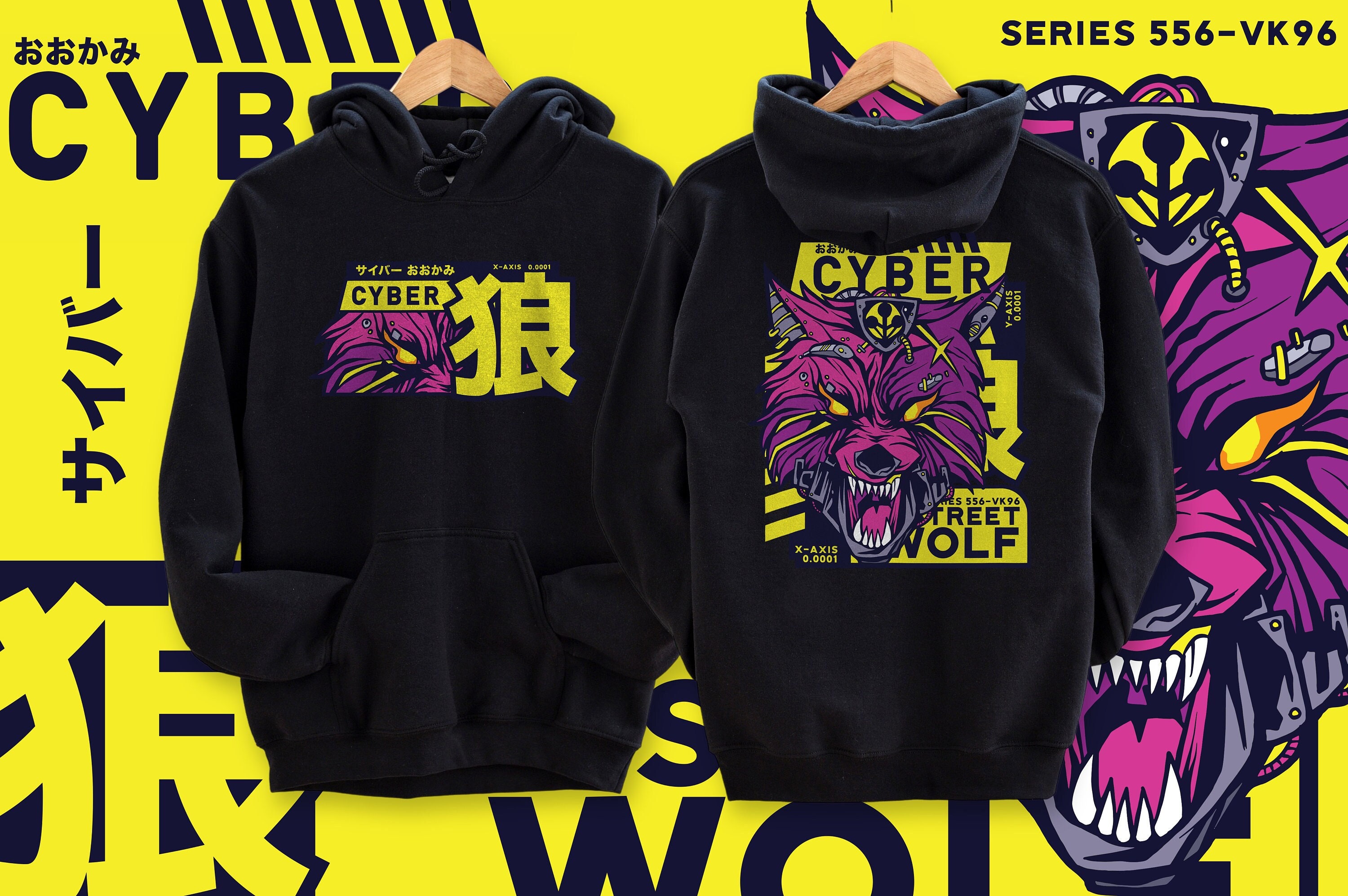 Cyberpunk hoodie Etsy Mexico