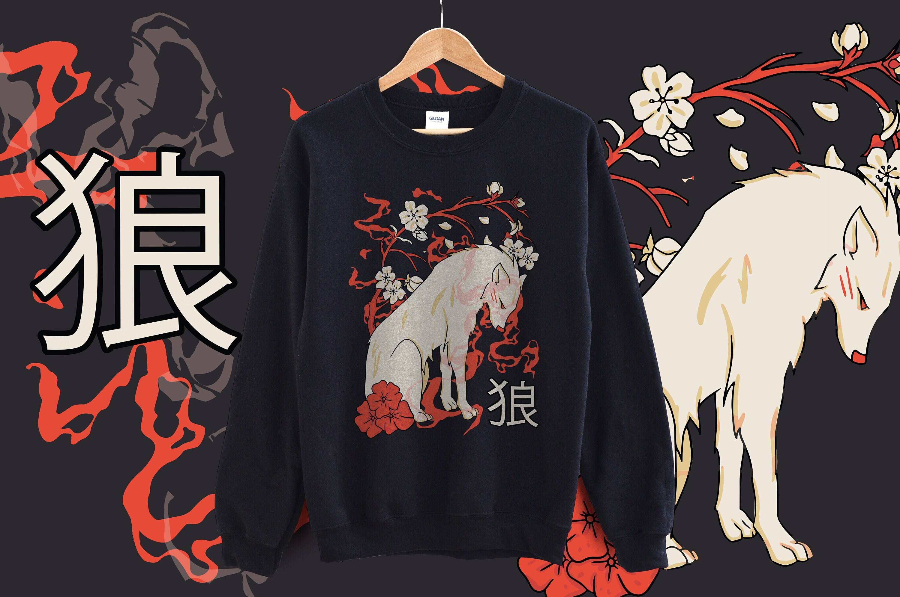 Japanese Streetwear, Harajuku Sweater, Anime Streetwear, Kawaii Sweater, Anime Sweatshirt, Y2K Sweater, Retro Sweatshirt | Unisex Sweater