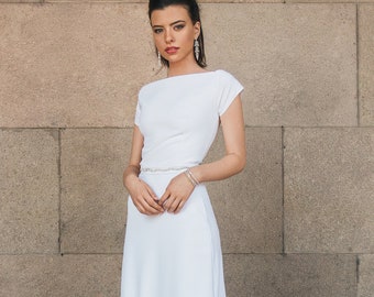 Conservative Wedding Dress - Etsy