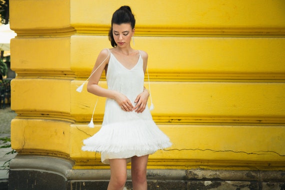 short flapper wedding dress Shop Flapper Wedding Dresses