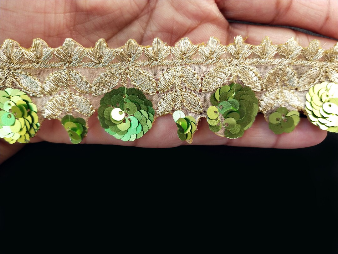 Nastro In Pizzo Ricamato Vintage Fai Da Te For Vestiti, Borse - Foto 7