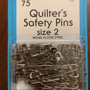 Quilter’s Safety Pins - Size 2