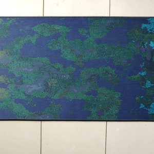 Dwarf Fortress Map Themed ≡ Desk Mat ≡