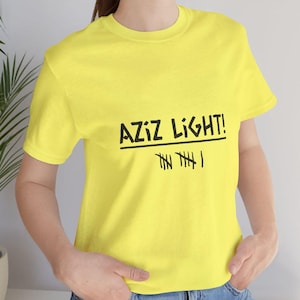 Aziz Light! Fifth Element Themed Jersey Short Sleeve Tee