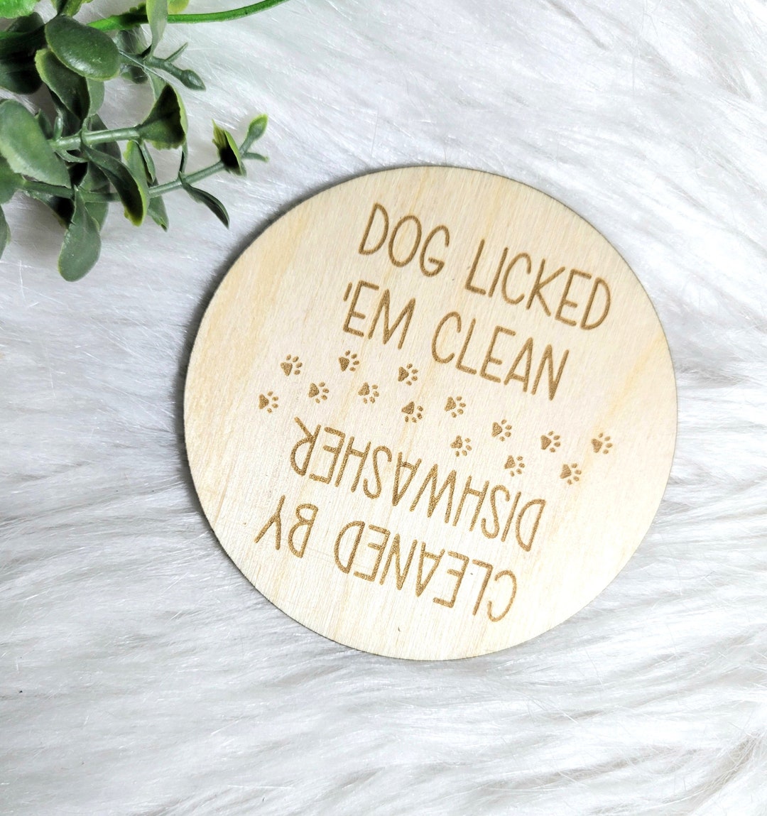 Dog Licked 'em Clean Dishwasher Lovers Dishwasher