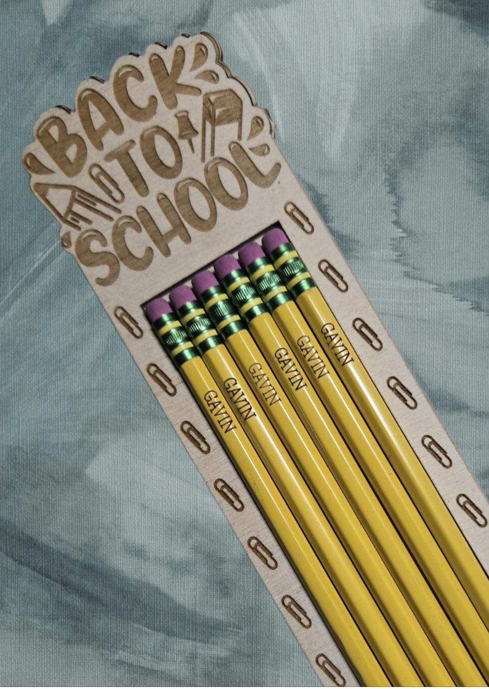 Personalized Engraved Ticonderoga Pencils: Back to School Gift - Etsy