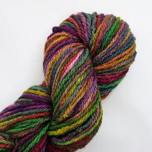 Super Chunky Space Dyed Yarn, Brown Yarn, Natural Tones 