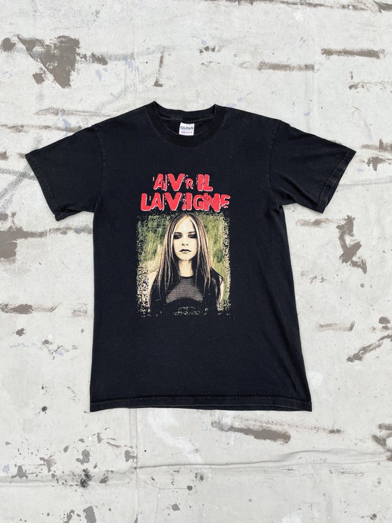 希少 Avril Lavigne Bonez Tour 2005 Tシャツ