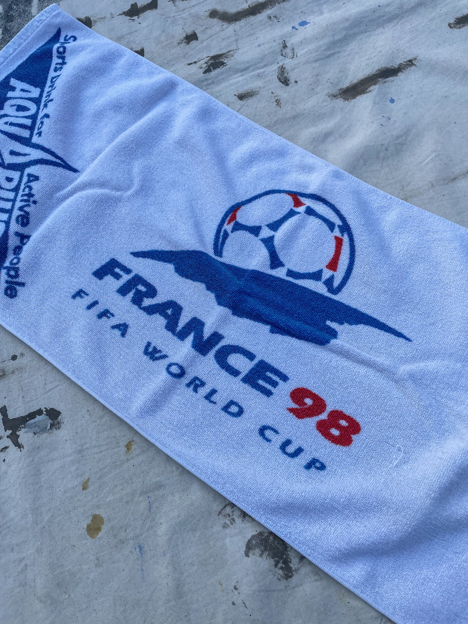 Vintage France '98 FIFA World Cup Athletic Towel- 1990s - Etsy Vintage France '98 FIFA World Cup Athletic Towel- 1990s - Etsy