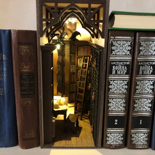 Travels in Venice Book Nook Book Shelf Insert Book Nook Etsy UK