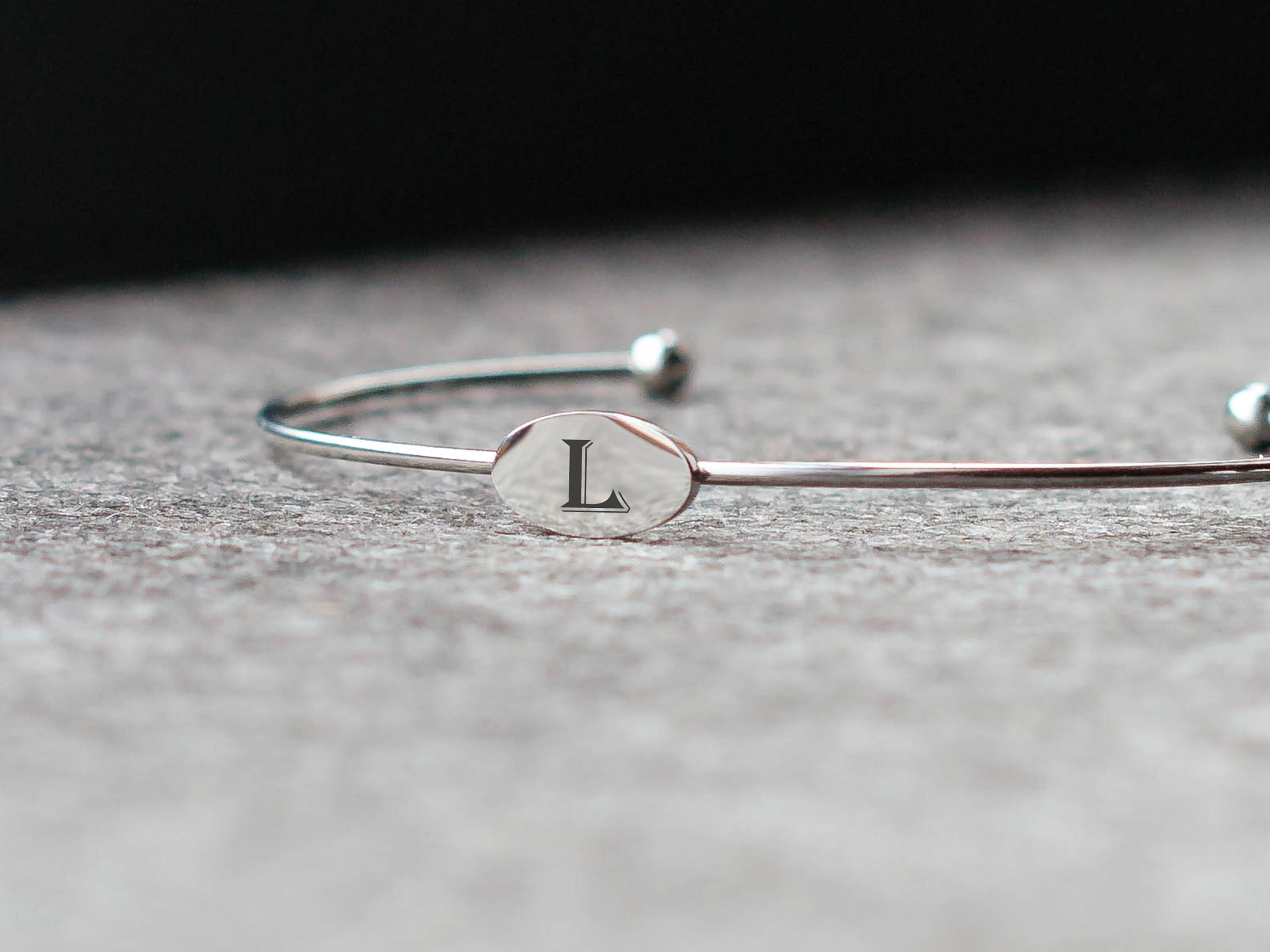 Engraved Bangle for Women Custom Bracelet Personalized Etsy UK