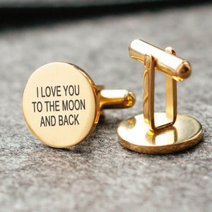 Anniversary gift Men cuff links Gift for boyfriend Engraved cufflinks Wedding jewelry Custom jewellery Customized jewelry Husband gift Love