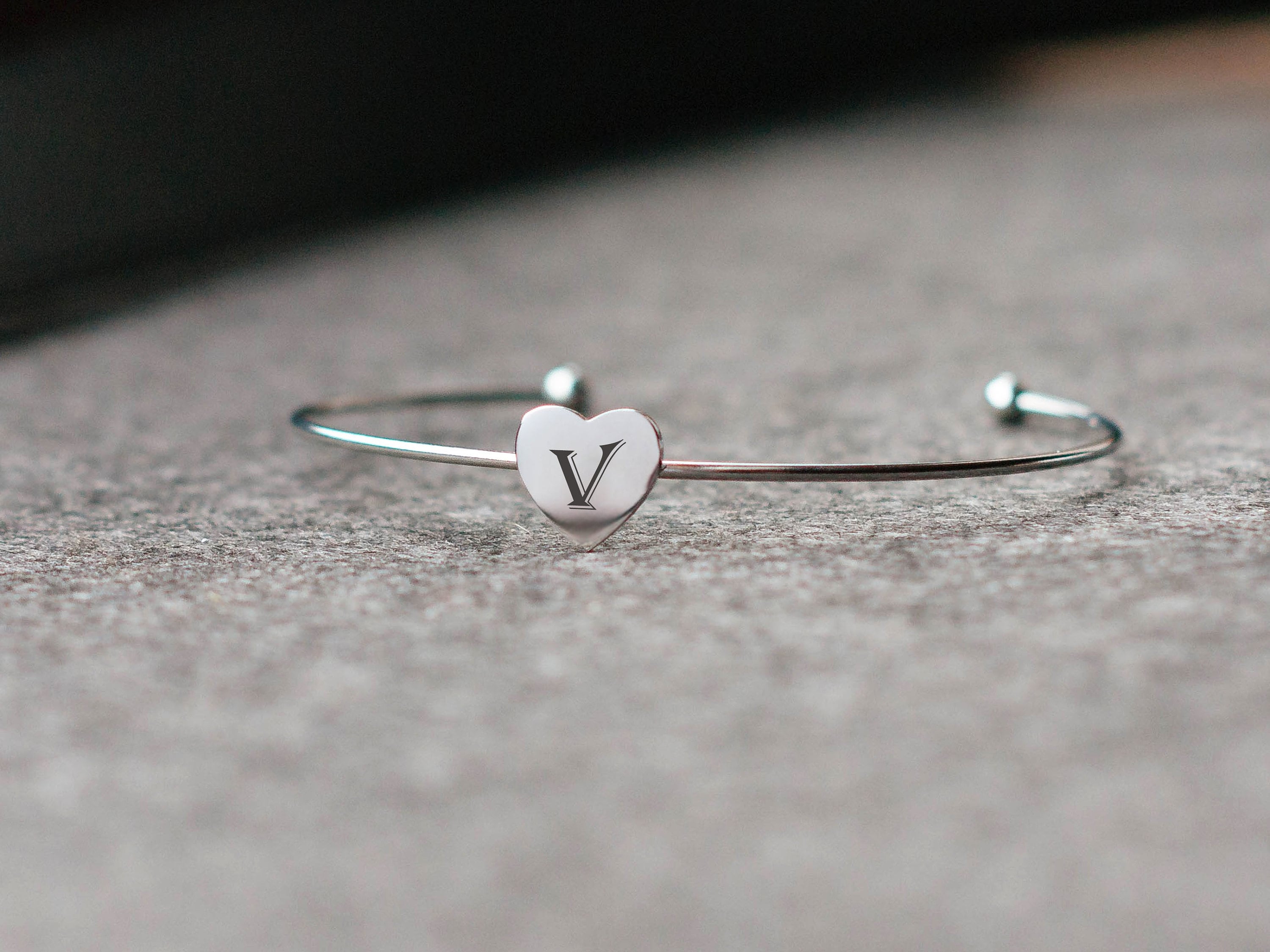 Engraved Bangle for Women Custom Bracelet Personalized Etsy UK