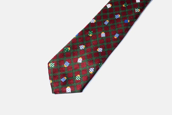 90s vintage necktie mens printed gift boxes | Ret… - image 3