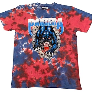 Pantera Tie Dye Shirt Fully Licensed