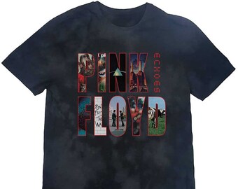 PINK FLOYD Dark Side Of The Moon Tie Dye Shirt Fully Licensed