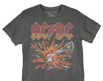 Ac Dc Vintage T Shirt - Etsy