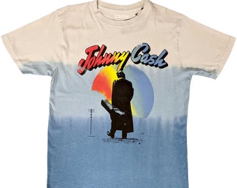 Johnny Cash Dye T-Shirt Fully Licensed
