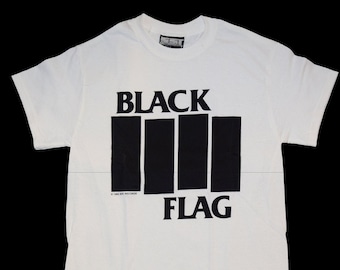 Black Flag Black Bars Shirt Fully Licensed Punk Rock - Etsy