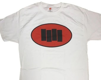 Black Flag Oval Bars Shirt Fully Licensed Punk Rock