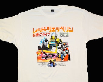 Led Zeppelin Japan Tour New Men T-Shirt Fully Licensed