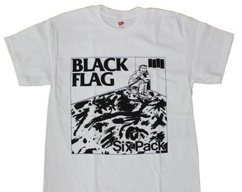 Black flag sale tee shirt