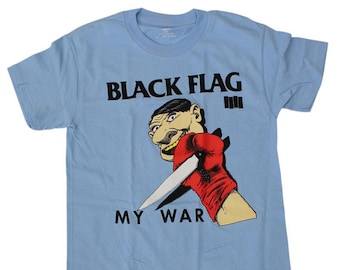 Black Flag My War Shirt Fully Licensed Punk Rock