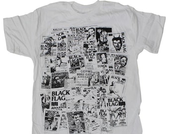 Black Flag Flyers New Men T-Shirt Fully Licensed