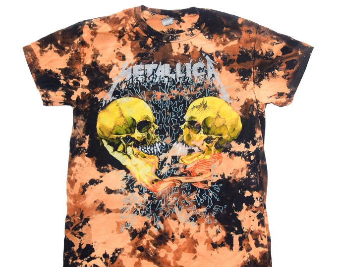 Featured listing image: Metallica Sad But True Bleached T-Shirt Fully Licensed