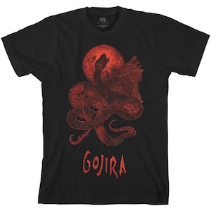 Gojira Serpant Moon T-Shirt Fully Licensed