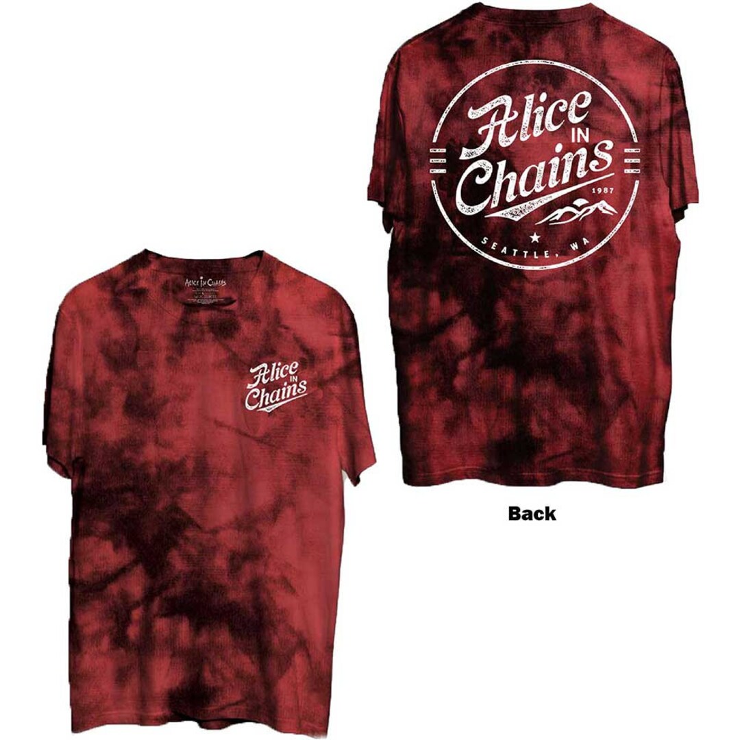 Alice in Chains Tie Dye Shirt Fully Licensed Etsy