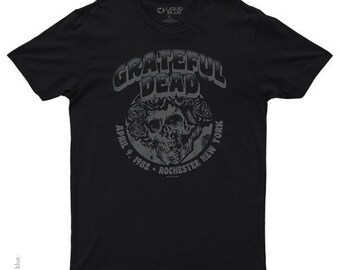 GRATEFUL DEAD Rochester 82 Grey Athletic T-Shirt Licensed Merchandise