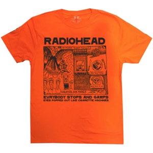Radiohead Gawps New T-Shirt Fully Licensed 100% Organic Cotton