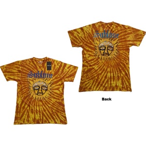 Sublime Sun Tie Dye T-Shirt Fully Licensed