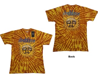 Sublime Sun Tie Dye T-Shirt Fully Licensed