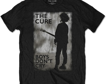 The Cure Boys Don't Cry New Men T-Shirt Licensed Merchandise