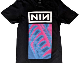 Nine Inch Nails Pretty Hate Machine Neon T-Shirt Fully Licensed