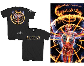 Tool Band Flame Spiral New Unisex T-Shirt Fully Licensed
