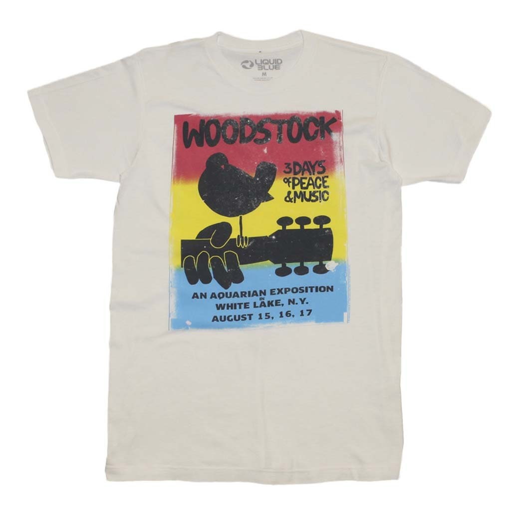 Woodstock White Lake T-Shirt | Etsy