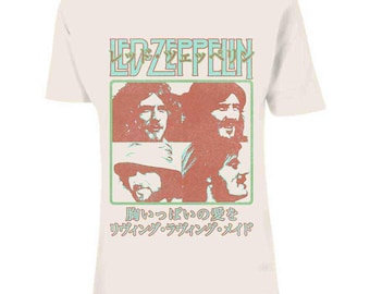 Led Zeppelin Poster Icarus T-Shirt Fully Licensed
