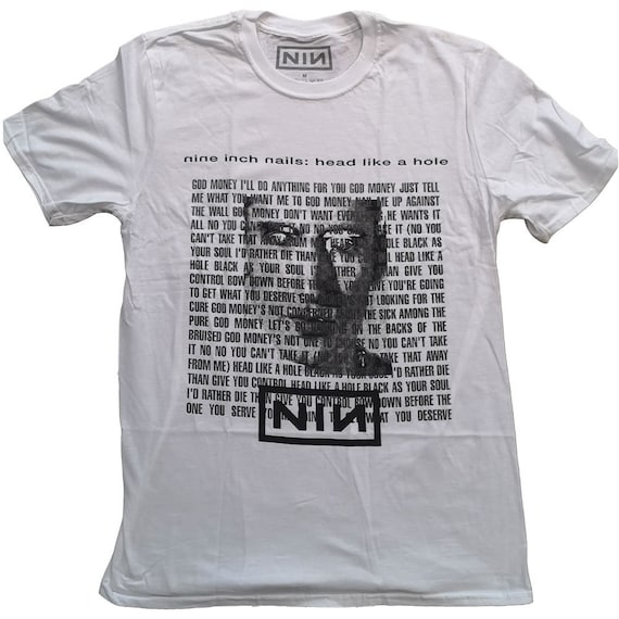 Nine Inch Nails Head Like A Hole T-shirt - Etsy Canada