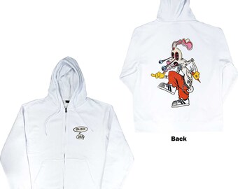 Blink 182 Roger Rabbit Hoodie Sweater Fully Licensed