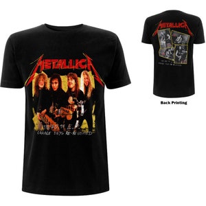 Metallica Garage Photo T-Shirt Fully License