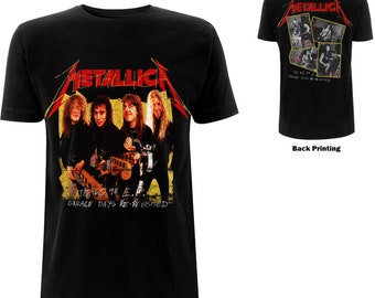 Metallica Garage Photo T-Shirt Fully License