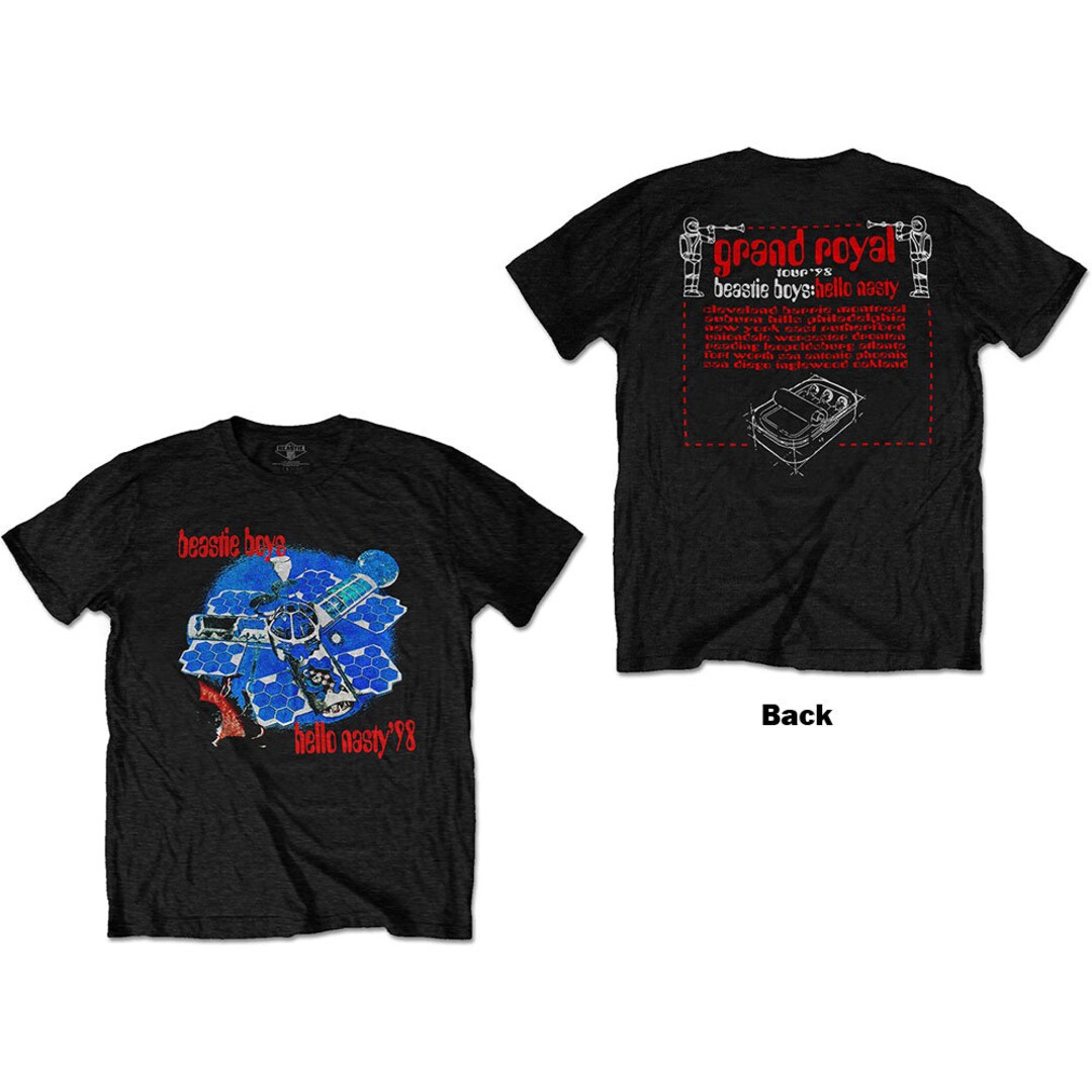 ★90s★BEASTIE BOYS★HELLO NASTY★Tシャツ★ロックT★ Vintage Hello Nasty Tour Beastie Boys Shirt White Unisex Men