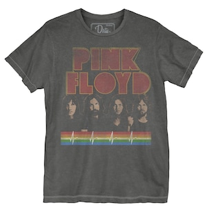 Pink Floyd 1973 Dark Side Of The Moon Vintage Style T-Shirt Distressed Fully Licensed