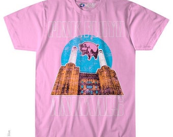 Pink Floyd Animals Pink T-Shirt Licensed Merchandise