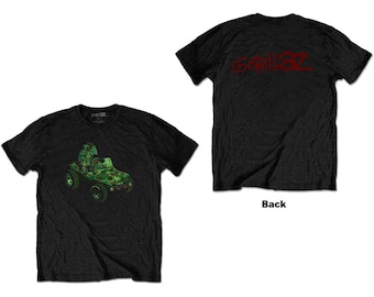 Gorillaz New Green Geep T-Shirt Fully Licensed