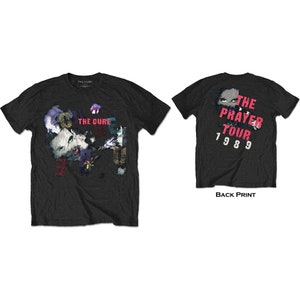 The Cure The Prayer Tour 1989 New Men T-shirt Fully Licensed